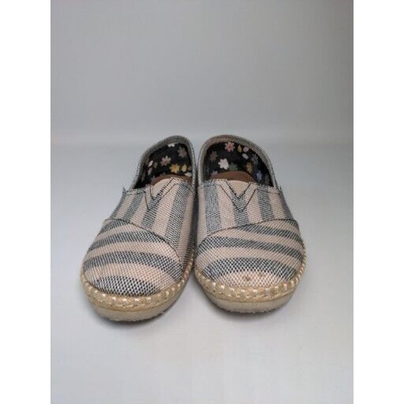 Bob's Skechers Women's Striped Textile Loafer Slip On Shoe Size 8.5 - Picture 2 of 16